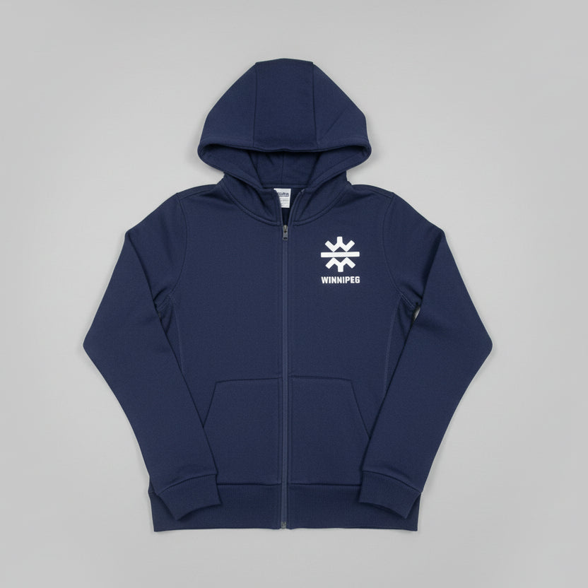 Tourism Winnipeg - Womens Zip Up Sweater