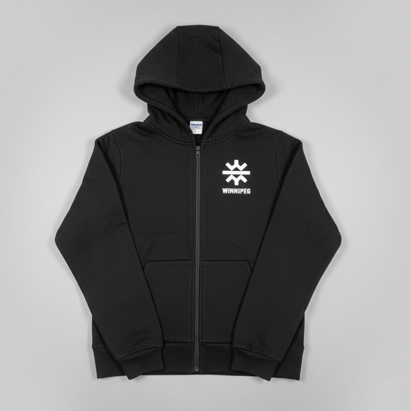 Tourism Winnipeg - Womens Zip Up Sweater