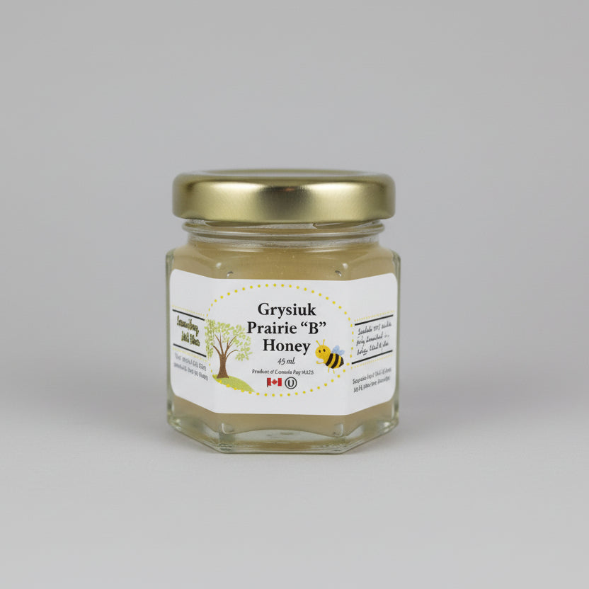 Miel de prairie Grysiuk « B » – Mini pots de miel-5