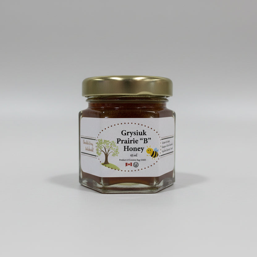 Miel de prairie Grysiuk « B » – Mini pots de miel-6