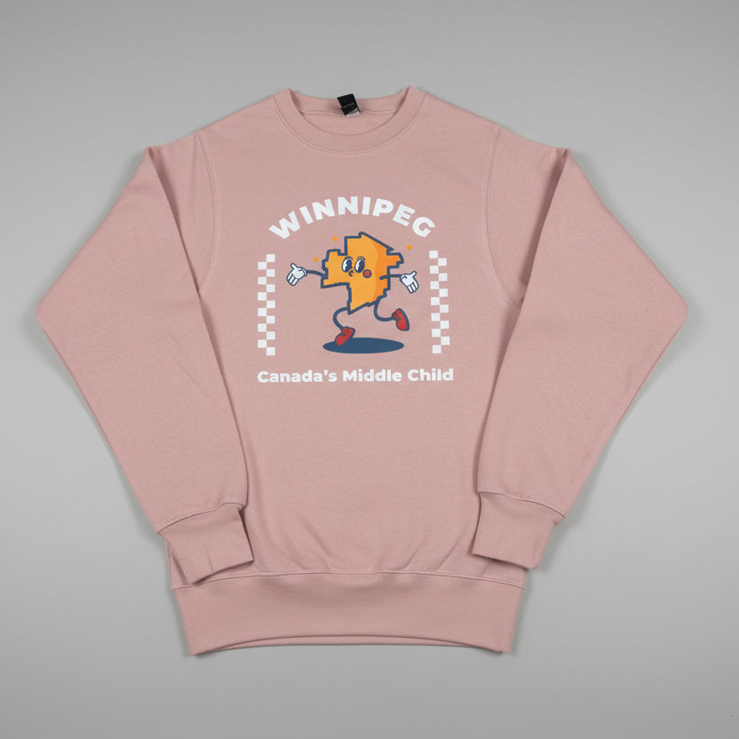 Tourism Winnipeg - Canada's Middle Child - Crewneck
