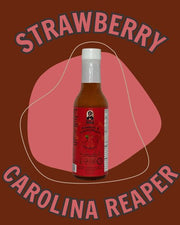 Les meilleures sauces piquantes de NJR - Fraise & Carolina Reaper