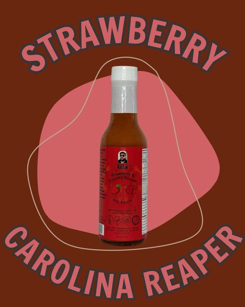 NJR's Finest Hot Sauces - Strawberry & Carolina Reaper