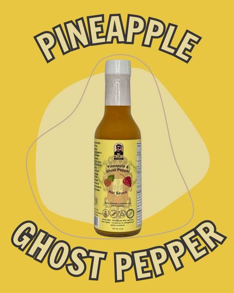 NJR's Finest Hot Sauces - Pineapple & Ghost Pepper