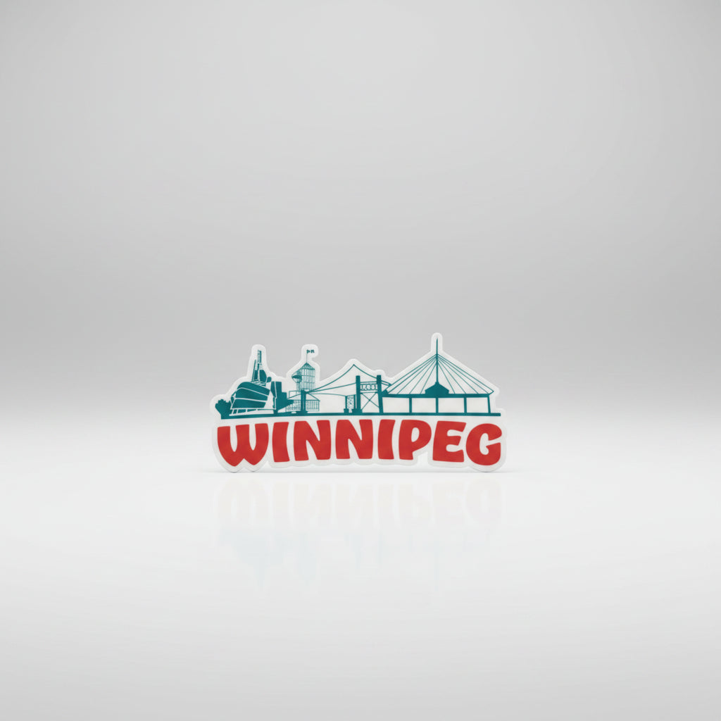 Made Here - Winnipeg Skyline Magnet-1