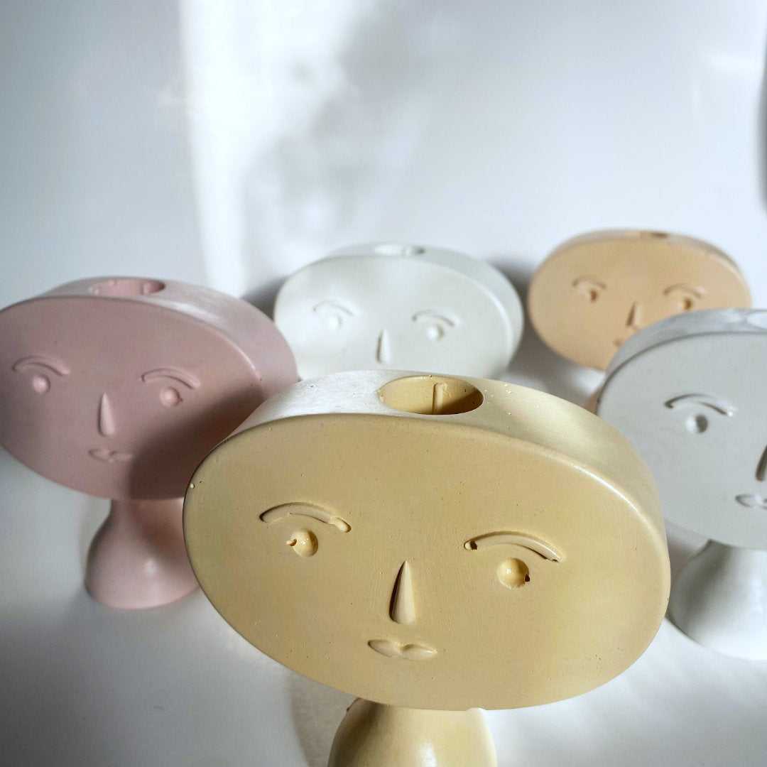 Fab Slab - Candle Heads