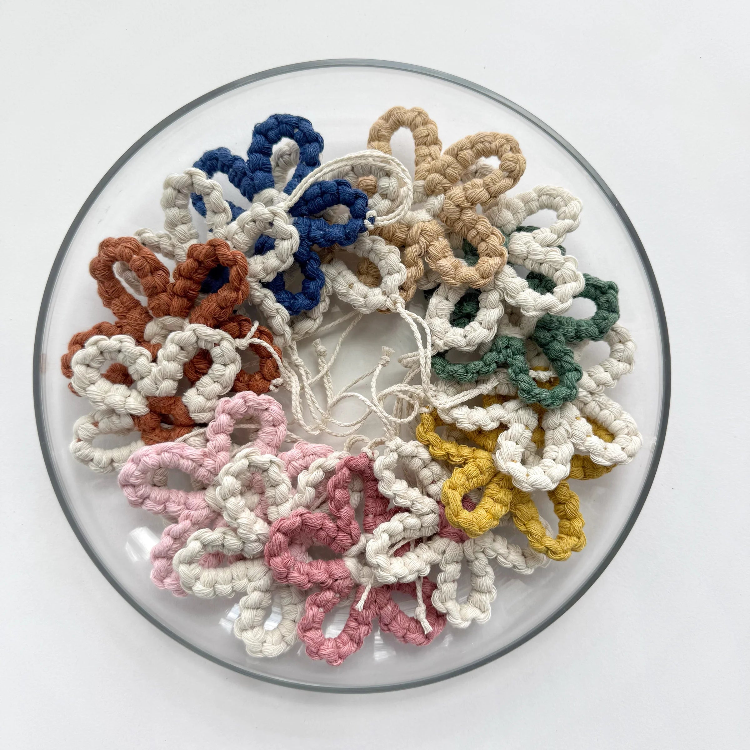 Macramé avec Lovely - Porte-clés de sac Bloom-4