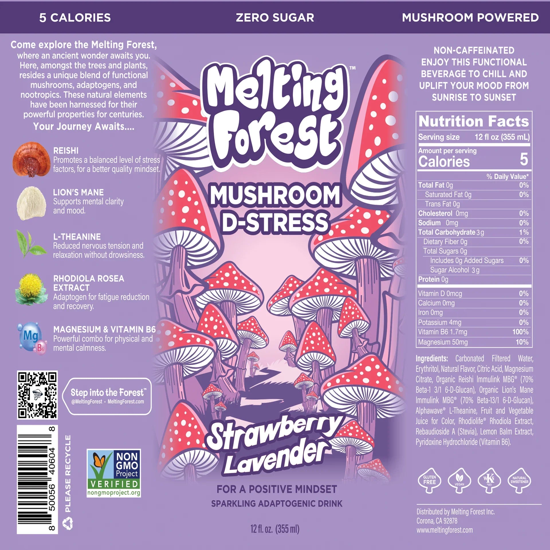Melting Forest Chill - Fraise Lavande-3