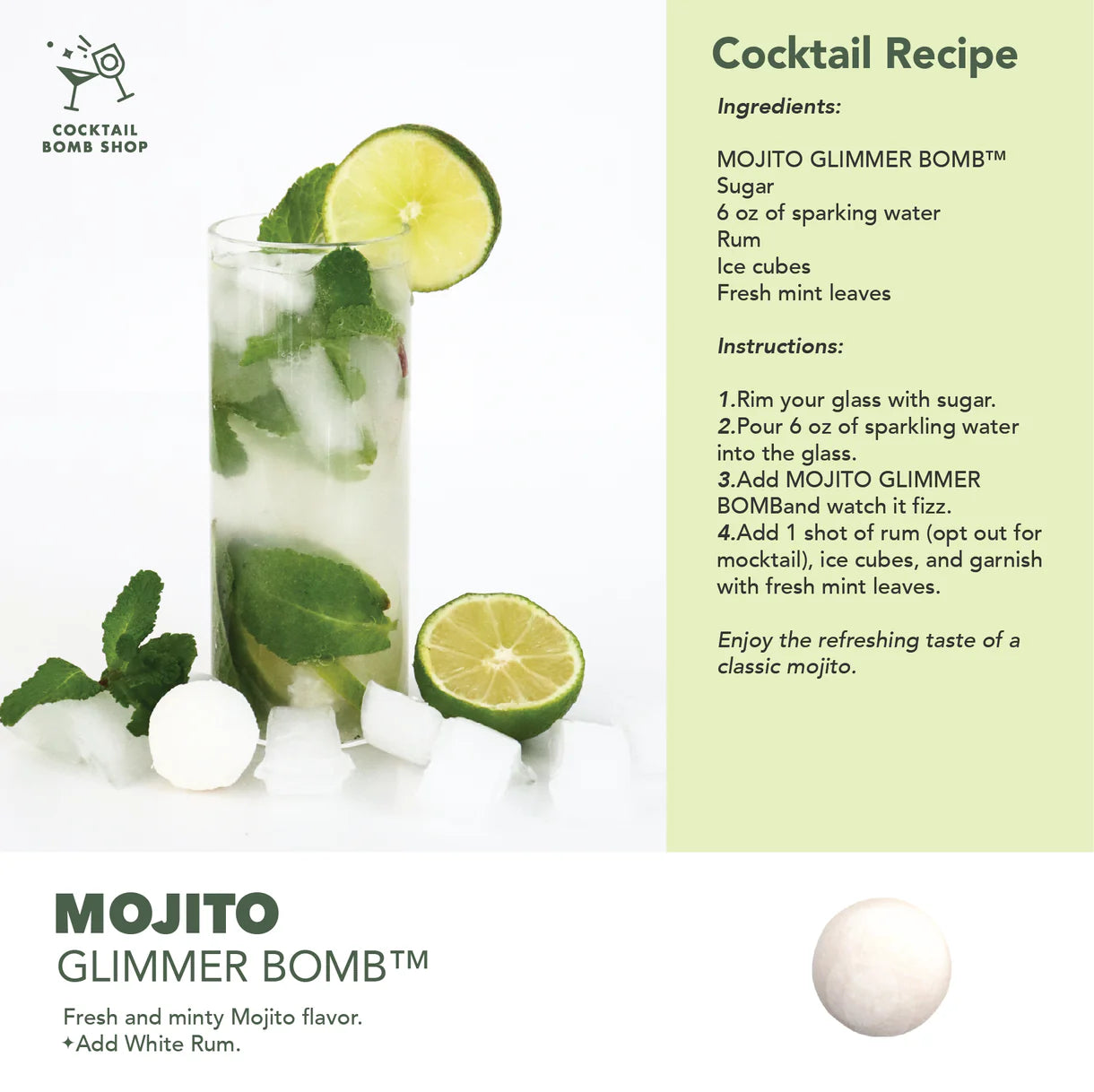 Cocktail Bomb Shop - Mojito-10