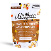 Utoffeea - Popcorn Amoureux du Beurre de Cacahuète