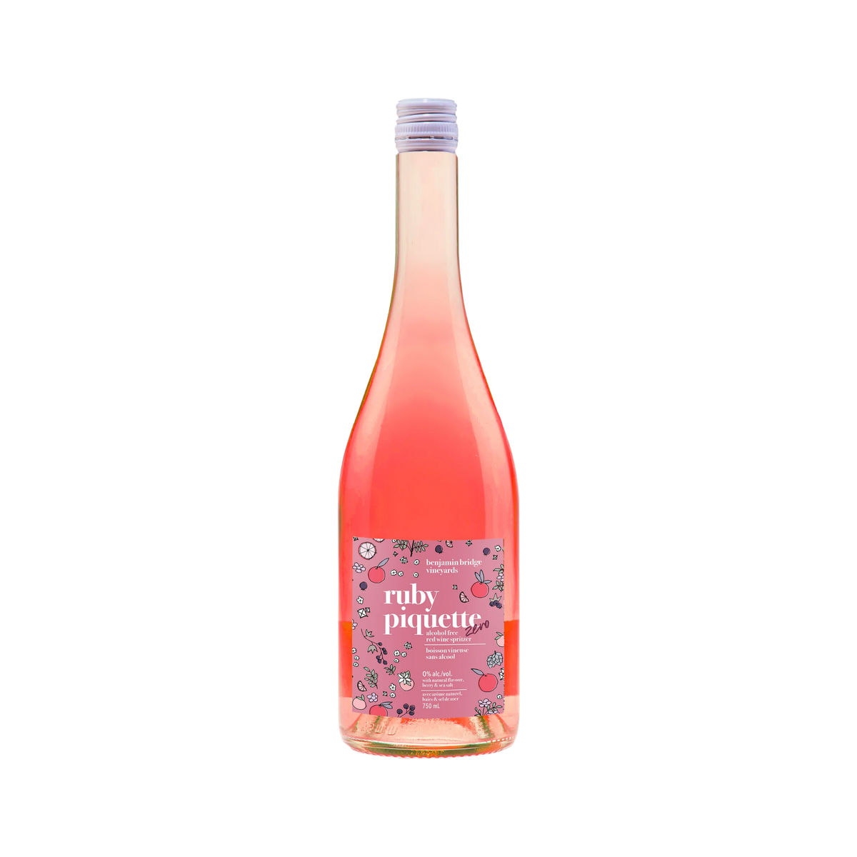 Benjamin Bridge - Piquette Ruby Zero - 750mL-1