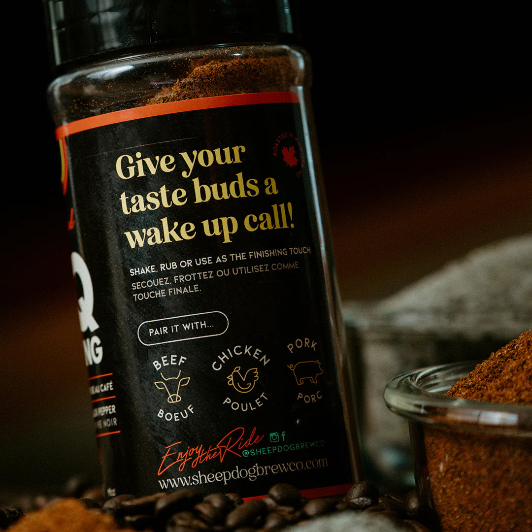 Sheepdog Brew - Coffee Infused BBQ Seasoning