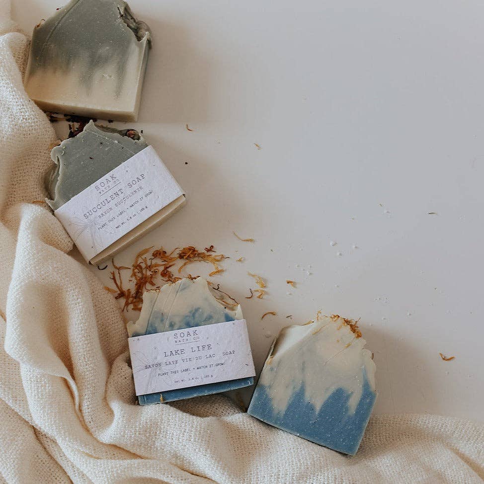 SOAK Bath Co - Pain de Savon Vie au Lac-3
