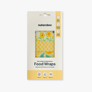 Nature Bee - Lot varié d'emballages en cire d'abeille ~ Jaune