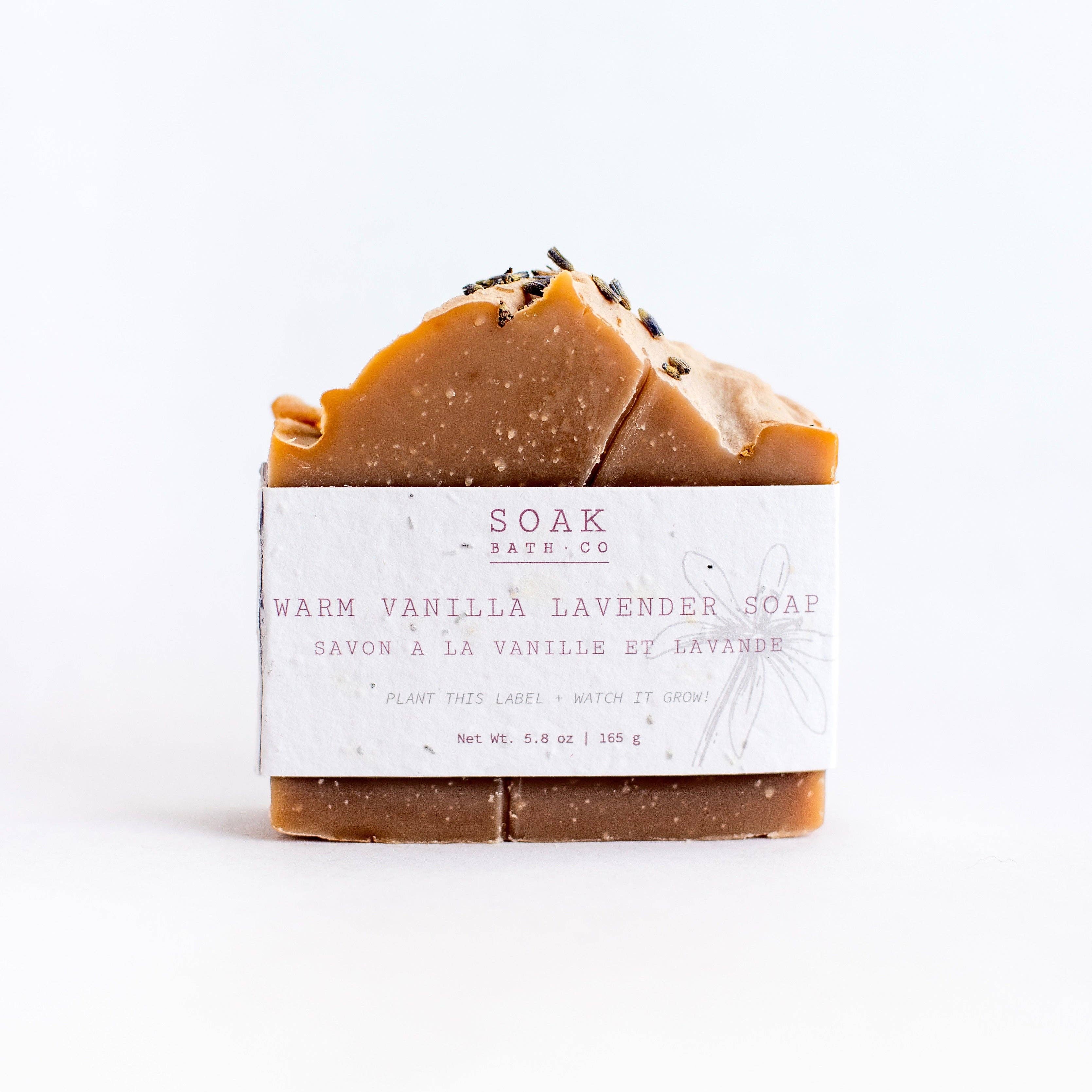 SOAK Bath Co - Pain de savon Lavande et Vanille Chaleureuse-3