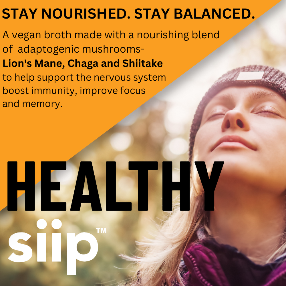 siip - Vegan Mushroom Broth - Shiitake, Lion's Mane + Chaga - 4 Pack-3