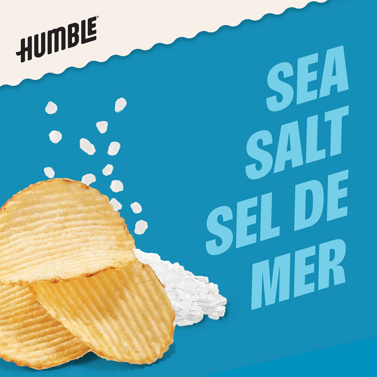 Humble Organic Potato Chips - Rumbles - Sea Salt-5
