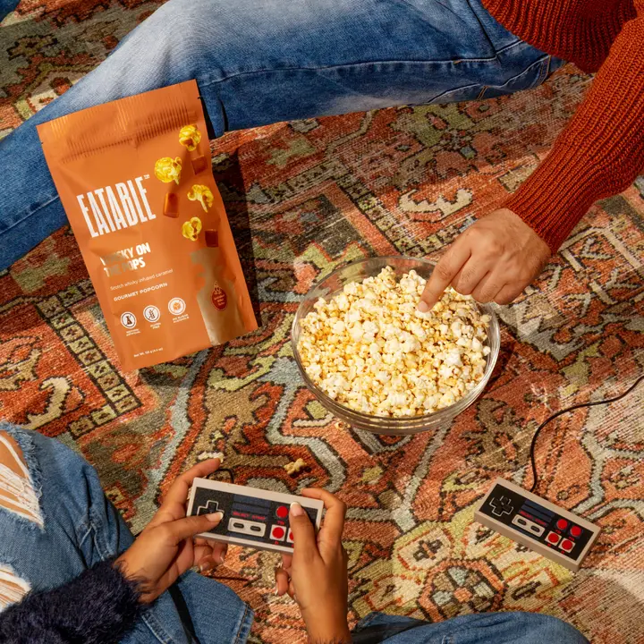 EATABLE - Whisky on the Pops - Gourmet Caramel Popcorn-5