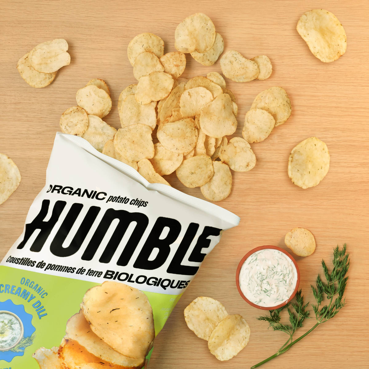 Humble Organic Potato Chips - Creamy Dill-6