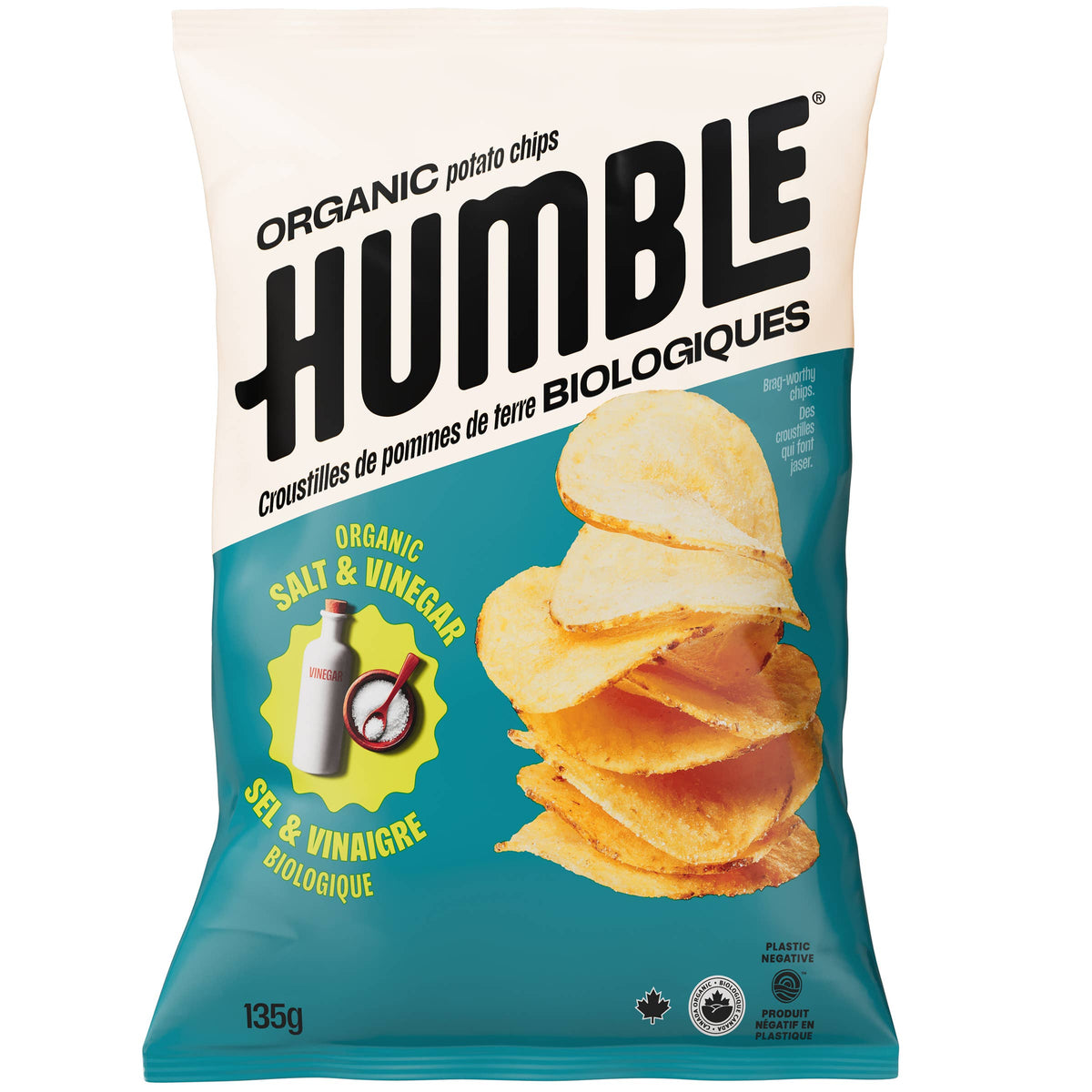 Humble Organic Potato Chips - Salt & Vinegar-1