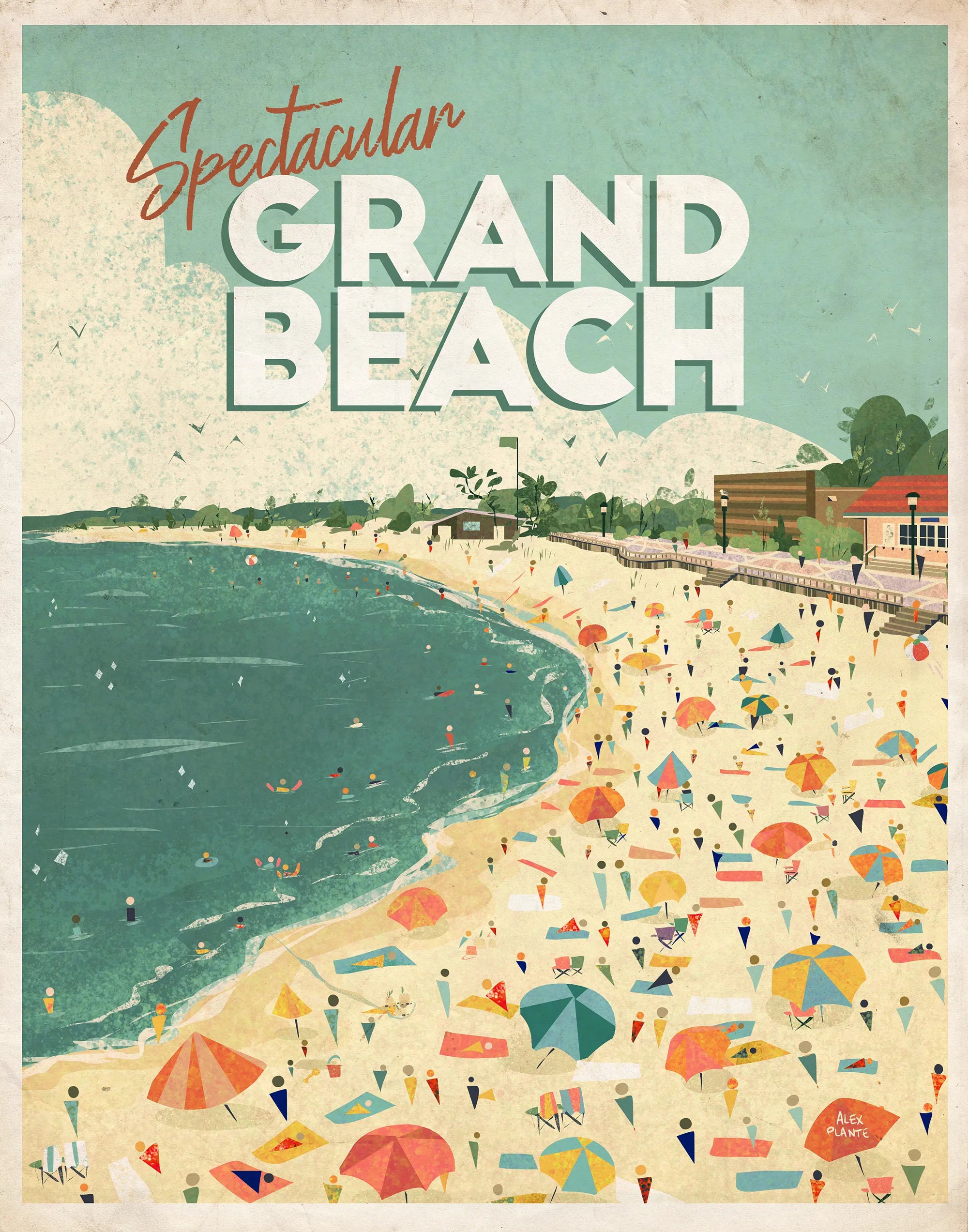 Alex Plante - Tourisme vintage (28 x 36 cm)-7