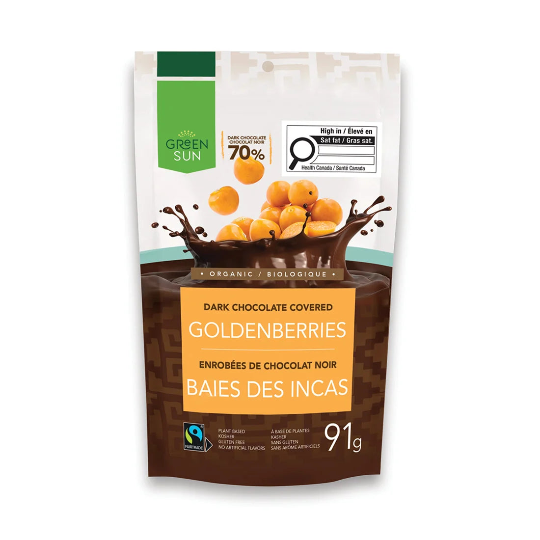 Green Sun - Organic Dark Chocolate Covered Goldenberries-2