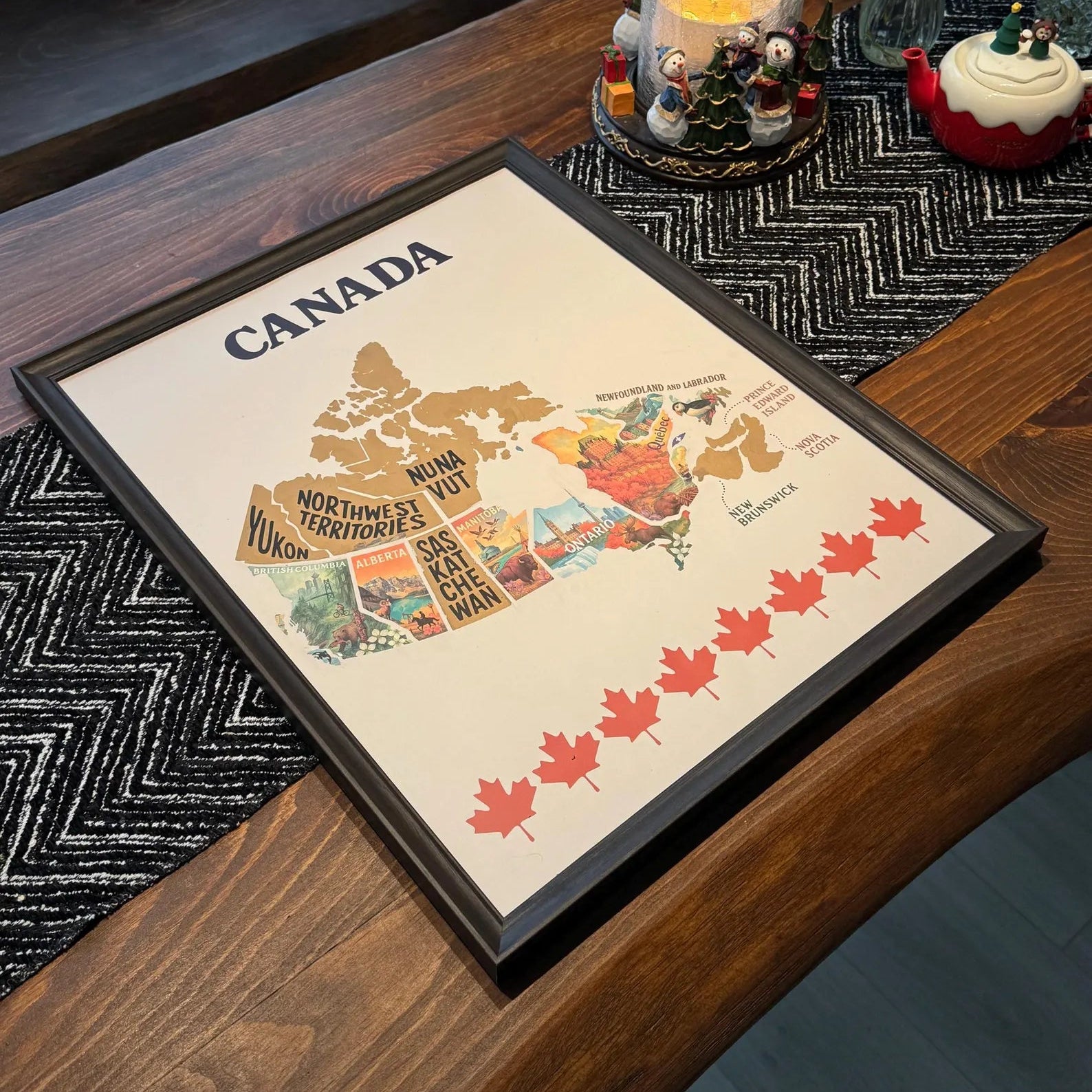 EverWander Creations - Canada Scratch off Map-4