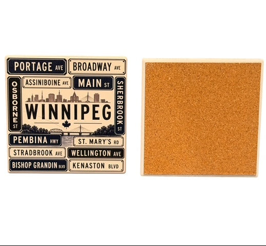 J.A.B Leatherworks - Ceramic Coasters (Square)