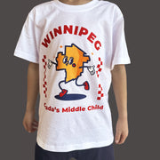 Tourisme Winnipeg - L'enfant du milieu du Canada - T-shirts pour jeunes