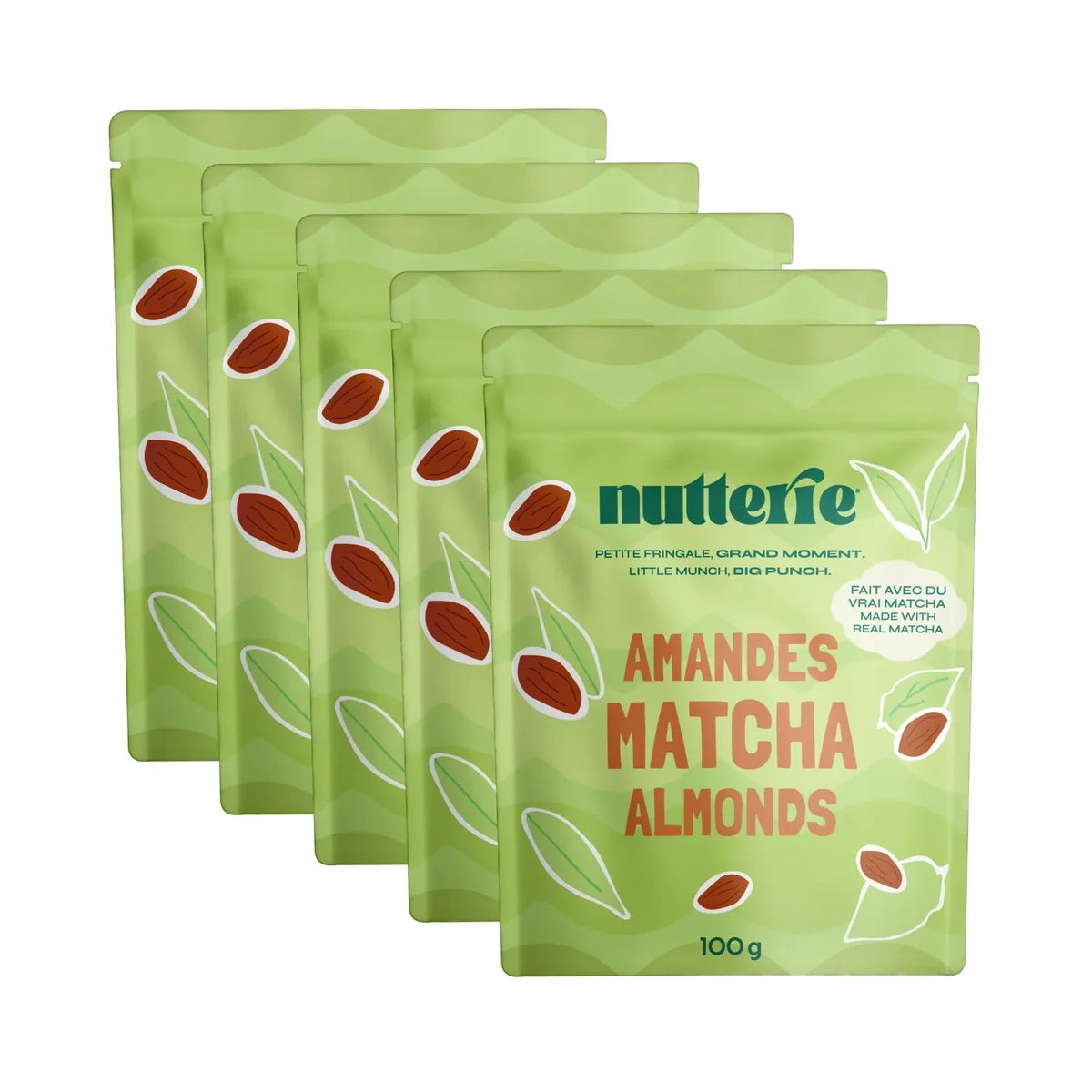 Nutterie - Matcha Almonds-1