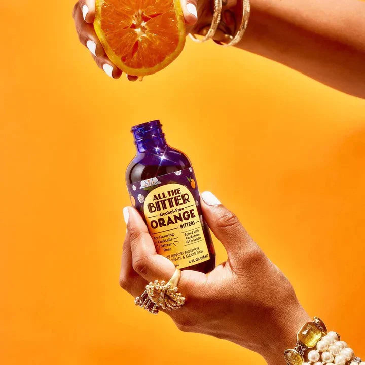 Add bitters to non-alcoholic wines to enhance the flavour and achieve the proper mouth feel