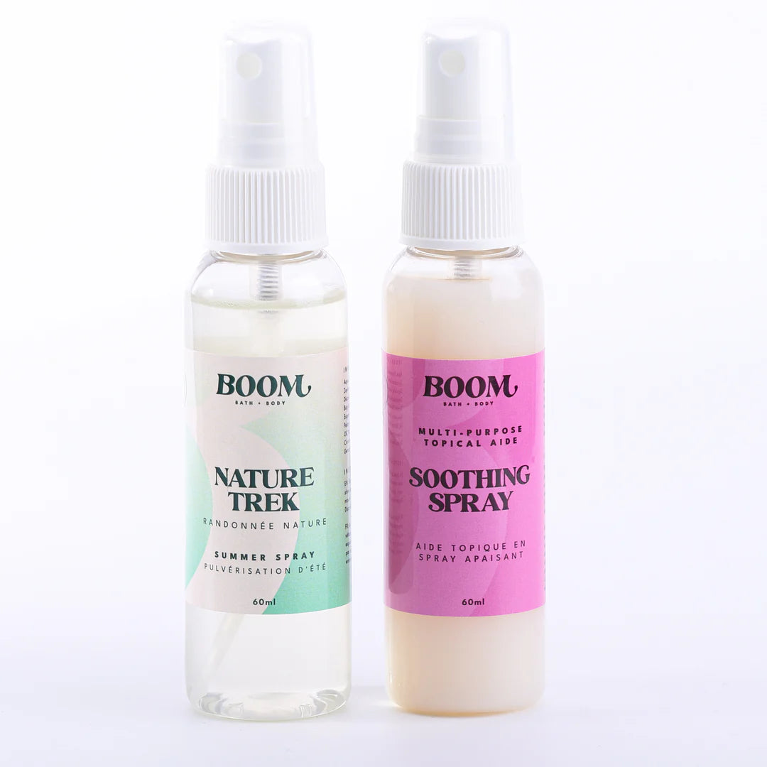 BOOM Bath + Body - Summer Essential Spray - on the go set