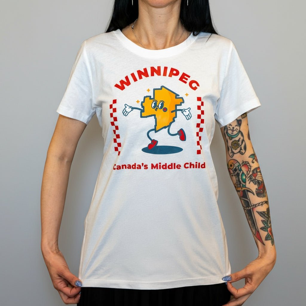 Tourism Winnipeg - Canada's Middle Child - Womens Tees