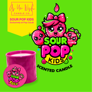 Sour POP Kids - Bougie en collaboration Pop CoLab