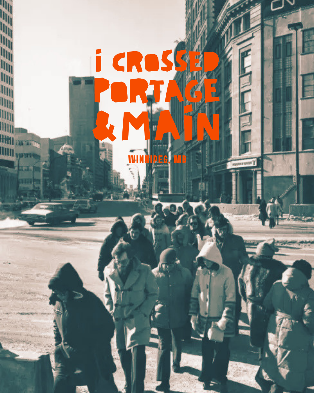 i Crossed Portage & Main Collection (Unisex Tee)