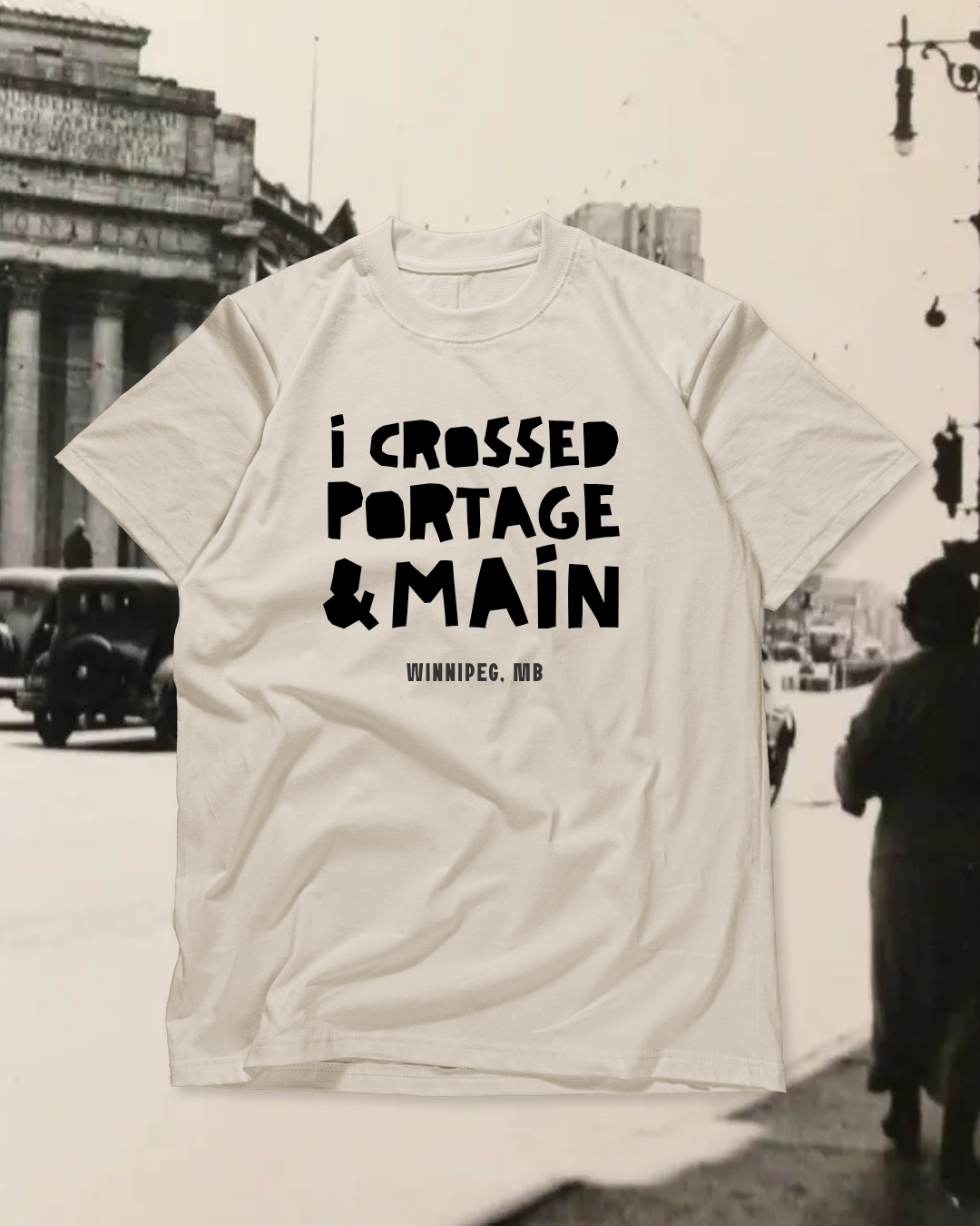 Collection « i Crossed Portage & Main » (T-shirt unisexe)-6