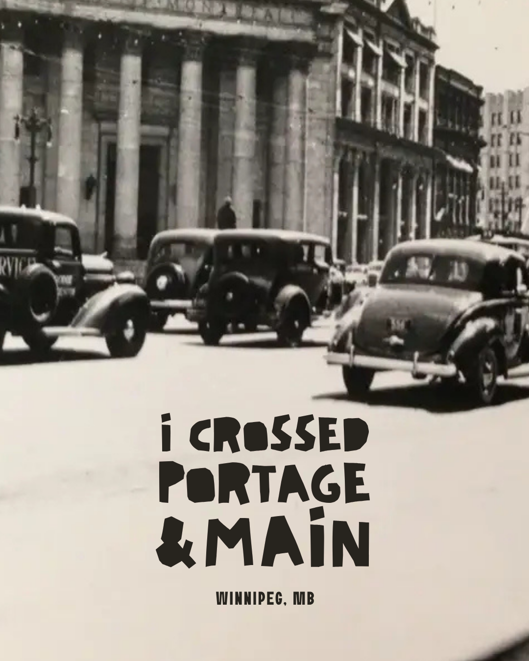 Collection « i Crossed Portage & Main » (T-shirt unisexe)-5