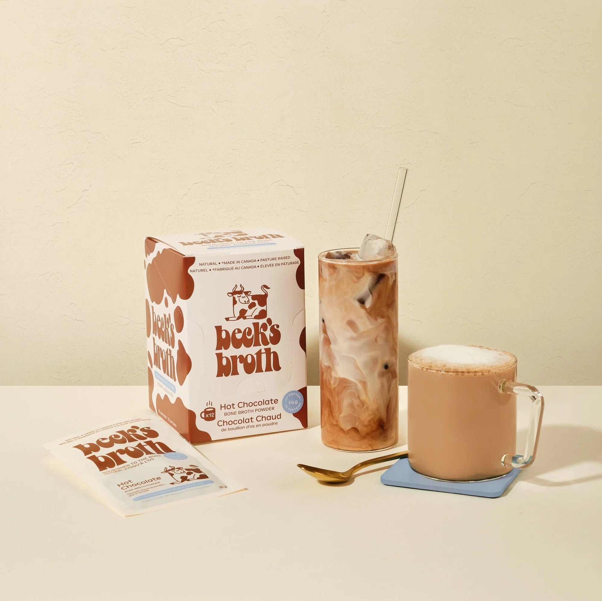 beck's broth - Protein Hot Chocolate