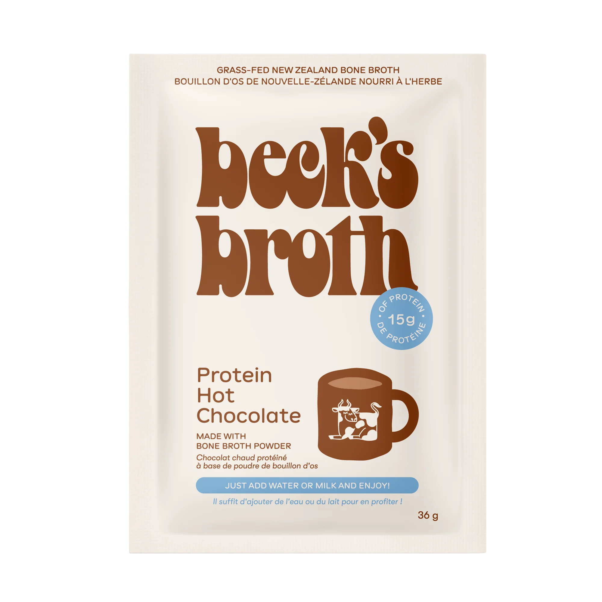 beck's broth - Protein Hot Chocolate