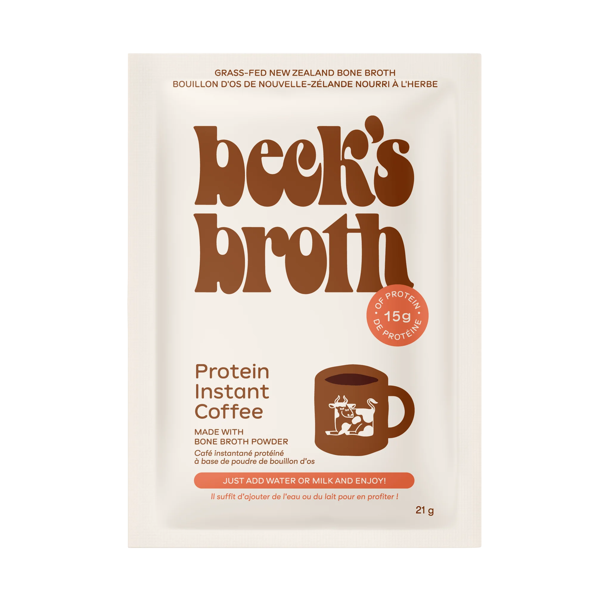beck's broth - Protein Instant Coffee