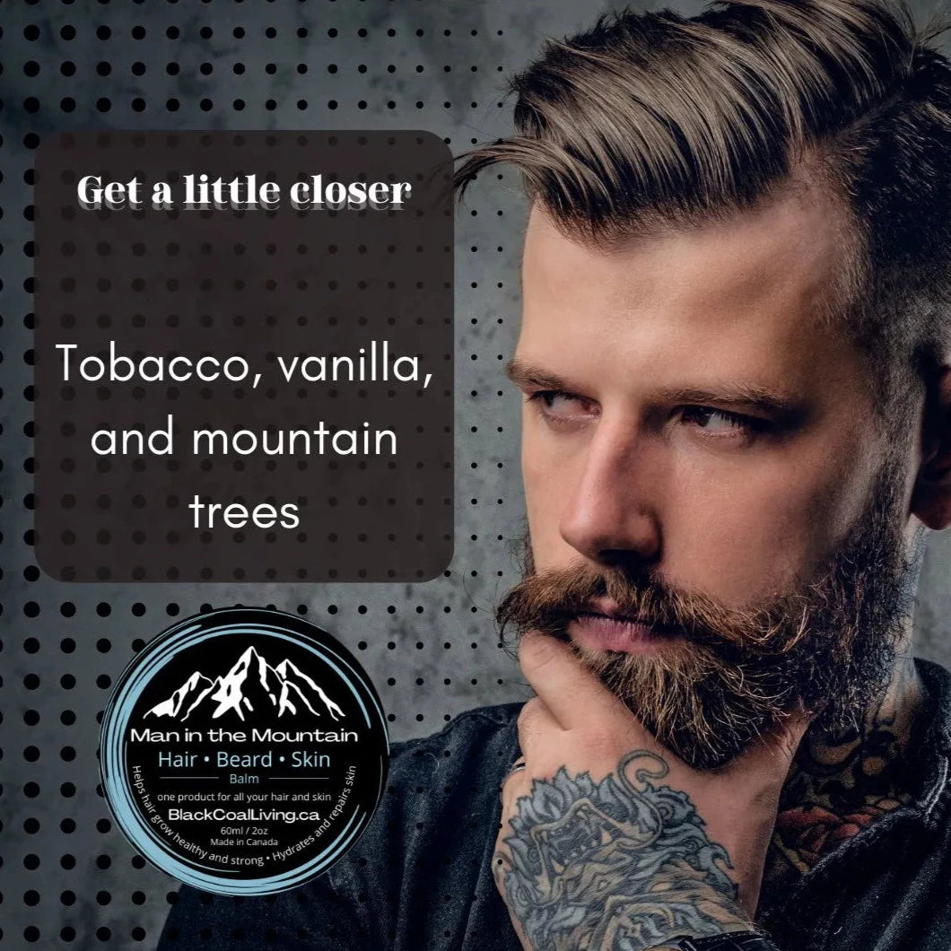 Black Coal Living - Hair, Beard and Mustache Wax