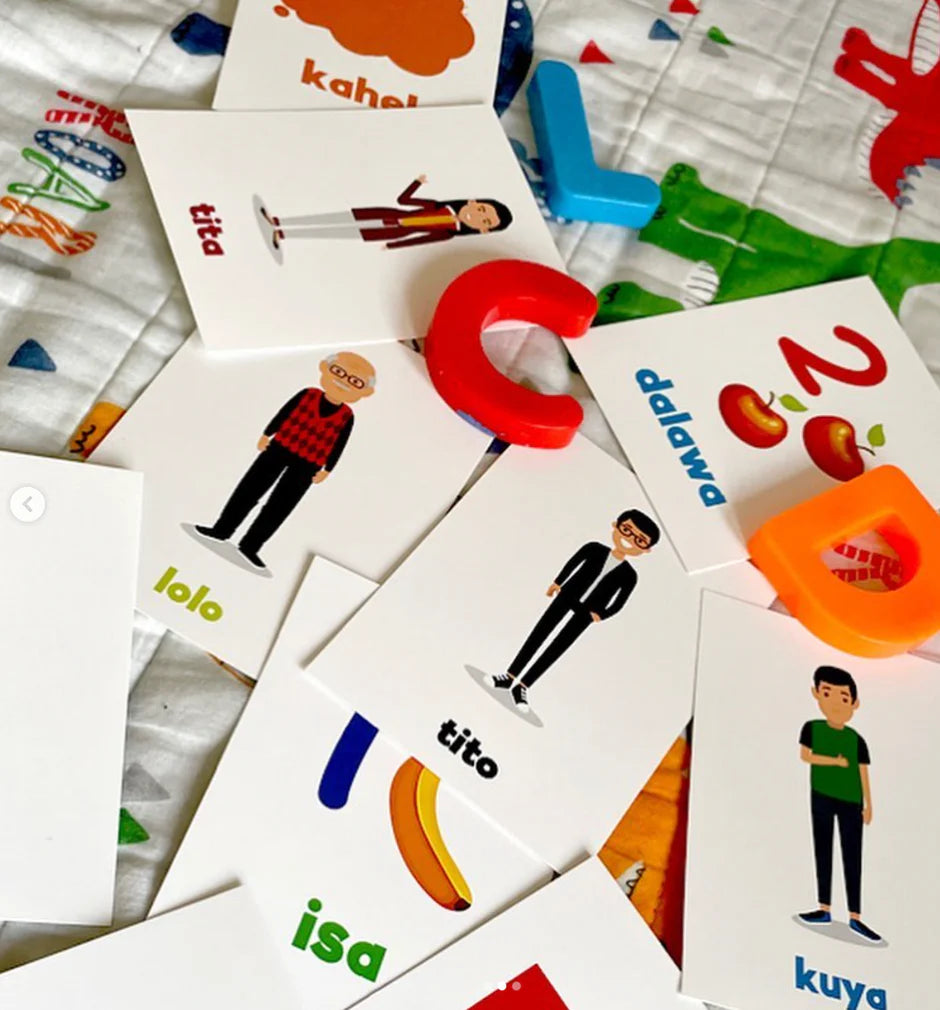 Fifty Pipty - Cartes Flash pour l'Apprentissage de la Langue Tagalog des Philippines-4